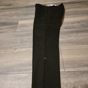 Slimsation Jeggings with Button Fly size 8 black denim.  NWT